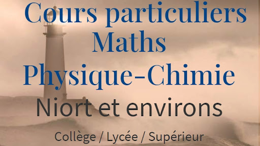 Nicolas CHAMPEAU Professeur avec 30 années d'expérience propose Cours Maths & Physique à Niort et alentours. Méthodes efficaces et rôdées (plus de 10 000 heures effectuées sur ces 15 dernières années en mathématiques et physique-chimie)
